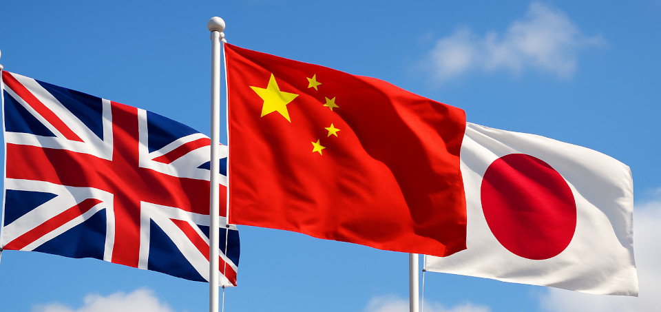 UK China Japan